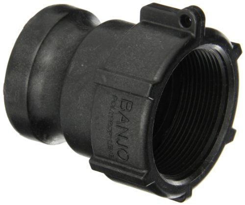 Product Cover Banjo Corp Banjo 200A Polypropylene Cam & Groove Fitting, 2 Male Adapter x NPT Female