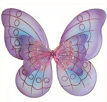 Product Cover Cutie Collections Purple Butterfly Costume Dress-up Wings,One Size