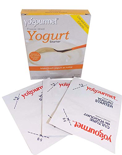 Product Cover Yogourmet Freeze Dried Yogurt Starter, 1 ounce box (Pack of 3) (Packaging May Vary)