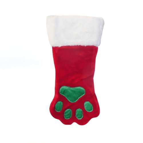 Product Cover Outward Hound Kyjen  PP01766  Christmas Paw Stocking, Large, Red