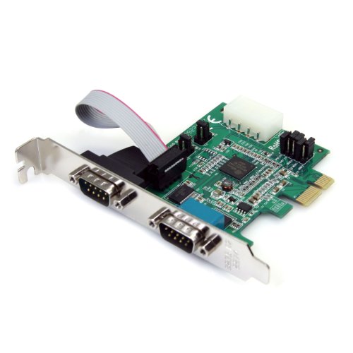 Product Cover StarTech.com 2 Port Native PCI Express RS232 Serial Adapter Card with 16950 UART (PEX2S952)