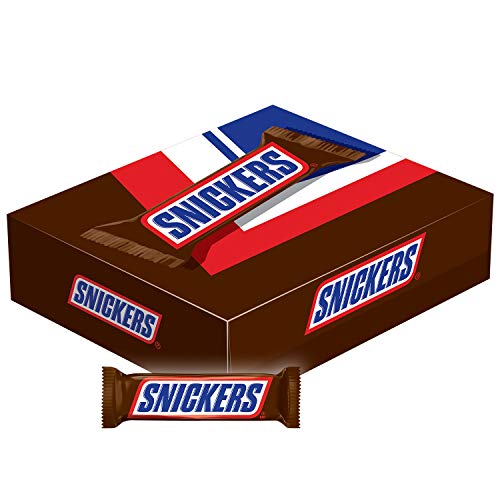 Product Cover SNICKERS Singles Size Chocolate Candy Bars 1.86-Ounce Bar 48-Count Box
