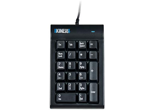 Product Cover Kinesis USB Numeric Keypad, Cherry Low-Force Mechanical Switches (PC)