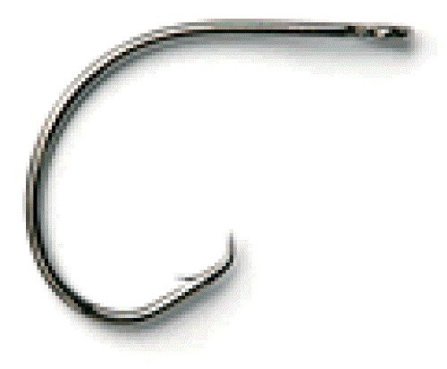 Product Cover Mustad 39951NP-BN-4-25U UltraPoint Demon Perfect in-Line Circle Extra-Fine Wire Hook, 25-Pack, Black Nickle