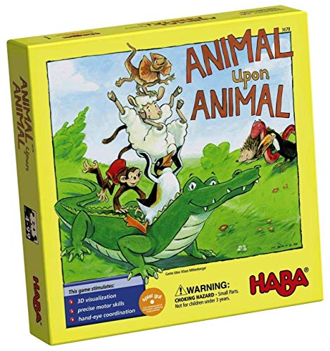 Product Cover HABA Animal Upon Animal - Classic Wooden Stacking Game Fun for The Whole Family (Made in Germany)