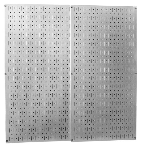 Product Cover Wall Control 30-P-3232GV Galvanized Steel Pegboard Pack