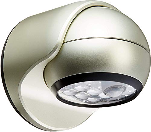Product Cover LIGHT IT! by Fulcrum 20031-101 6-LED Wireless Motion Sensor Security Porch Light, Single, Silver