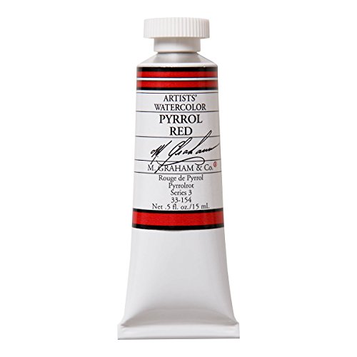 Product Cover M. Graham 1/2-Ounce Tube Watercolor Paint, Pyrrol Red