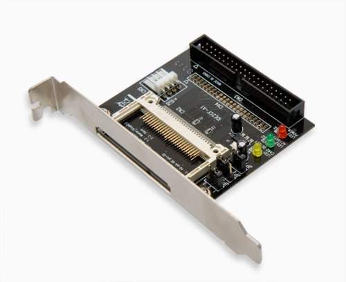 Product Cover Syba IDE/PATA to CF Adapter with Bracket Connects Compact Flash to 2.5 3.5-Inch IDE Host Interface Hard Drive SD-CF-IDE-BR