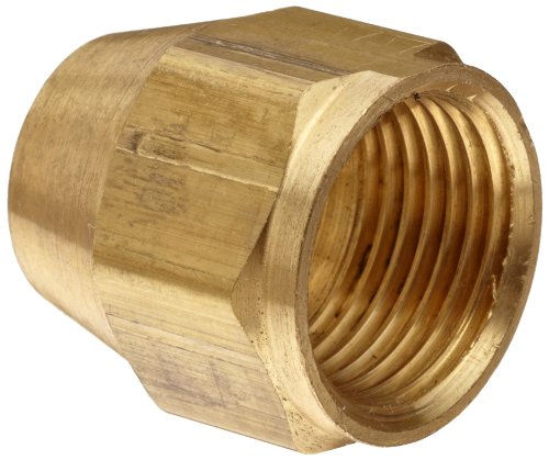 Product Cover Anderson Metals Brass Tube Fitting, Short Flare Nut, 3/8