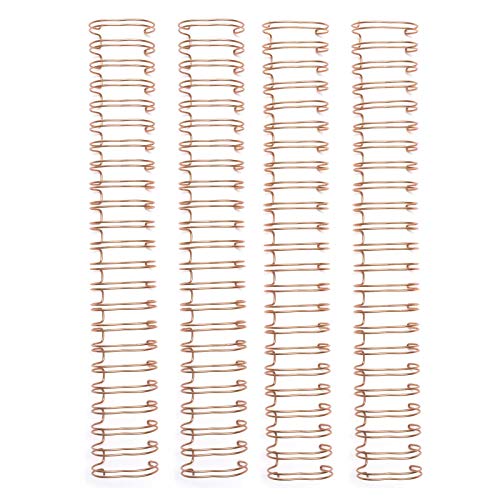Product Cover We R Memory Keepers 0633356605034 Wire Cinch-1 Inch-Rose Gold (4 Piece)