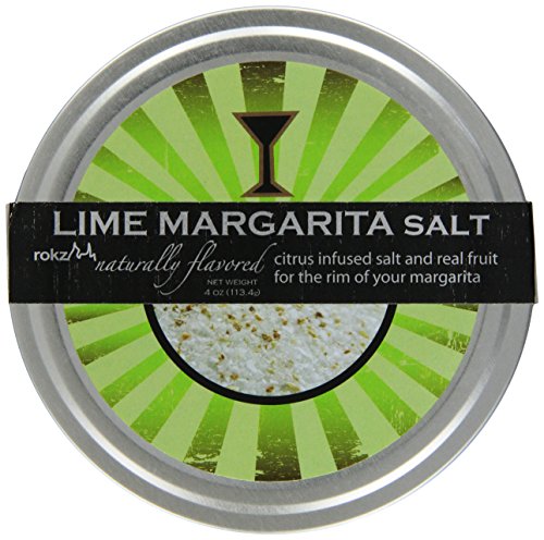 Product Cover Rokz Design Group Infused Margarita Salt, Lime, 4 Ounce