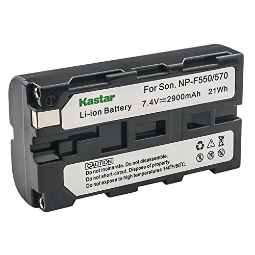 Product Cover Kastar Battery Replacement for Sony InfoLithium L NP-F330 NP-F550 NP-F570 and Sony CCD-SC55 CCD-TR516 CCD-TR716 CCD-TR818 CCD-TR910 CCD-TR917 and LED Video Light