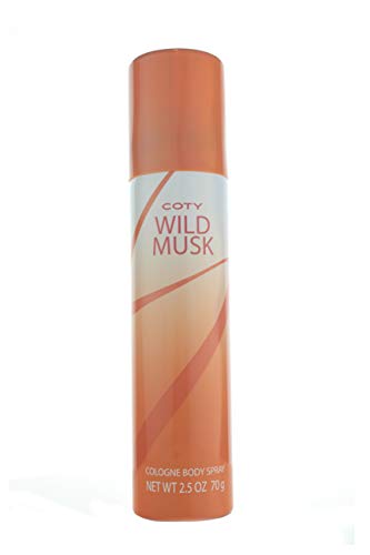 Product Cover Wild Musk Cologone Body Spray by Coty Wild Musk, 2.5 Fluid Ounce by Coty Wild Musk