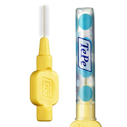 Product Cover TEPE Extra Soft Interdental Brush Cleaners - Dental Brushes Between Teeth 6 Pk, Yellow