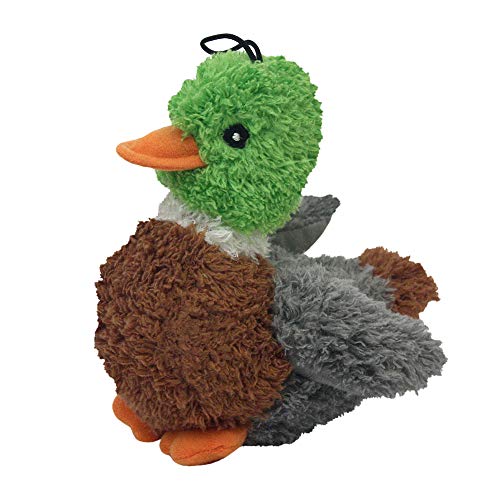 Product Cover Multipet's Look Who's Talking Plush Duck 5-Inch Dog Toy, Assorted Styles