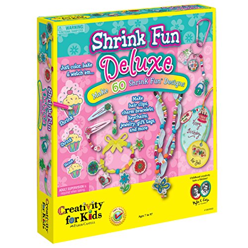 Product Cover Creativity for Kids Shrink Fun Deluxe - Shrink Plastic Deluxe Activity Kit