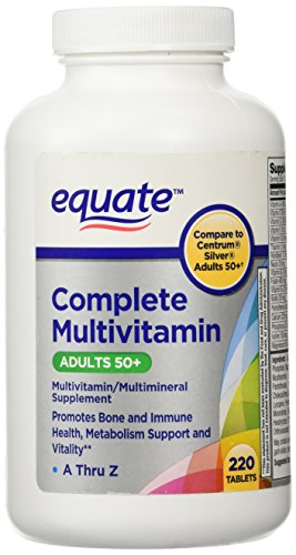 Product Cover Equate Mature Adults 50+ Multivitamin 220 c