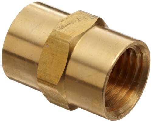 Product Cover Anderson Metals Brass Pipe Fitting, Coupling, 1/4