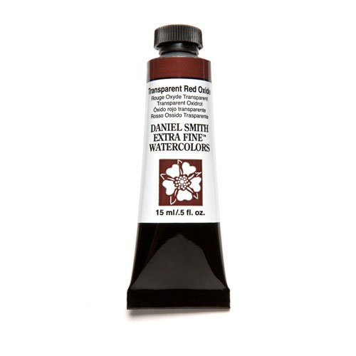Product Cover Daniel Smith 284600130 Extra Fine Watercolor 15ml Paint Tube, Transparent Red Oxide