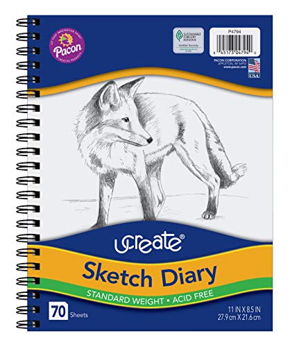 Product Cover Pacon 4794 UCreate Sketch Diary, 8.5