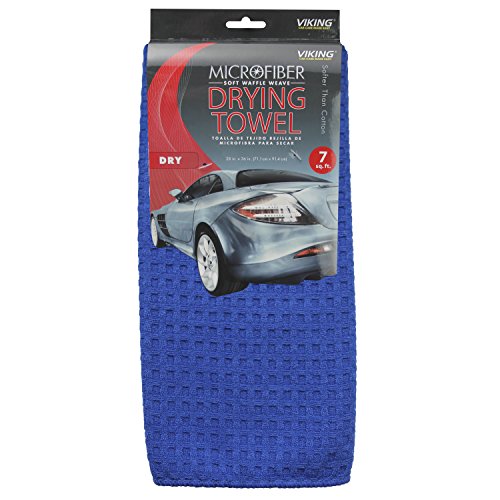 Product Cover Viking 912400 Microfiber Waffle Weave Drying Towel - 9 Square Feet