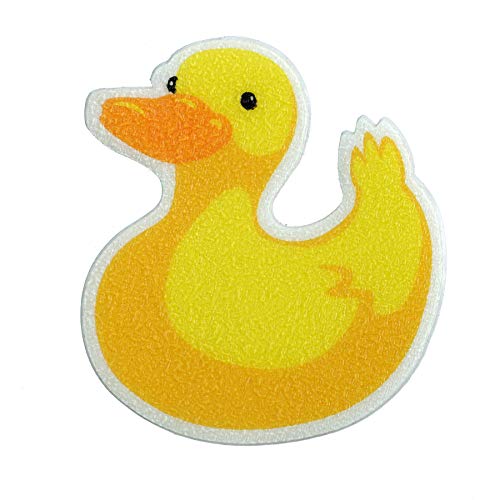 Product Cover SlipX Solutions Adhesive Bath Treads: Duck Tub Tattoos Add Non-Slip Traction to Tubs, Showers & Other Slippery Spots (Kid Friendly, 5 Count, Reliable Grip)
