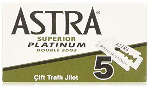 Product Cover Astra Platinum Double Edge Safety Razor Blades ,100 Count (Pack of 1)