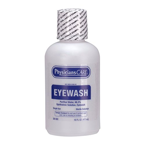 Product Cover PhysiciansCare by First Aid Only 24-101 Eye Flush Solution, 16 oz Bottle