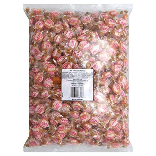 Product Cover Brach's Butterscotch Hard Candy, 6.78 Pound Bulk Candy Bag, Individually Wrapped