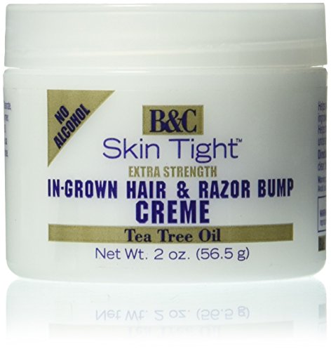 Product Cover B&C Skin Tight In-Grown Hair and Razor Bump Creme Extra Strength, 2 Ounce