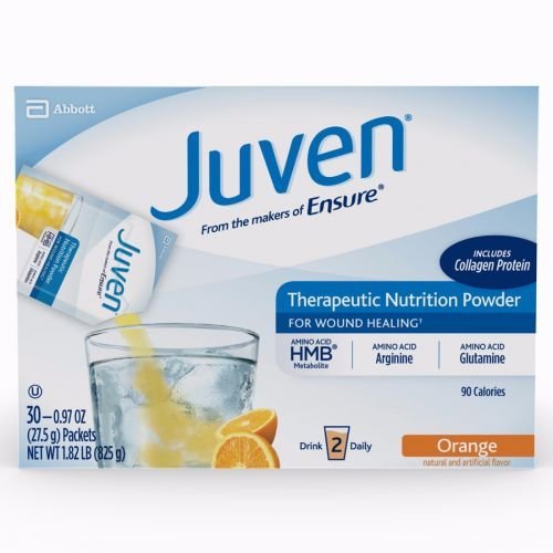 Product Cover Juven Therapeutic Nutrition Drink Mix - Orange,  (30 Packets)