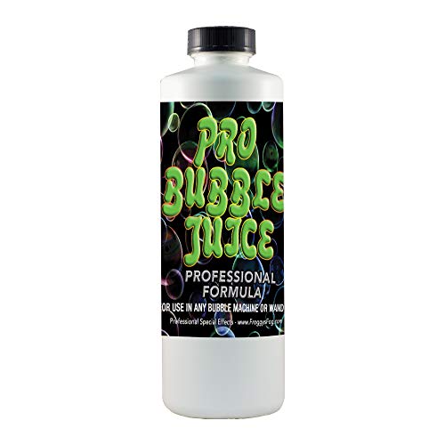 Product Cover Froggys Fog - Pro Bubble Juice - Professional Bubble Juice for All Bubble Machines - 1 Quart
