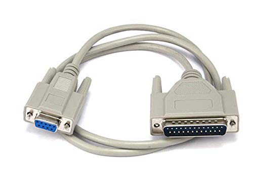 Product Cover Monoprice 3-Feet at Modem DB9F/DB25M Molded Cable (100461)