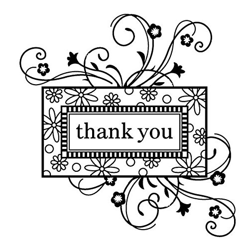 Product Cover Inkadinkado Thank You Frame Clear Stamp