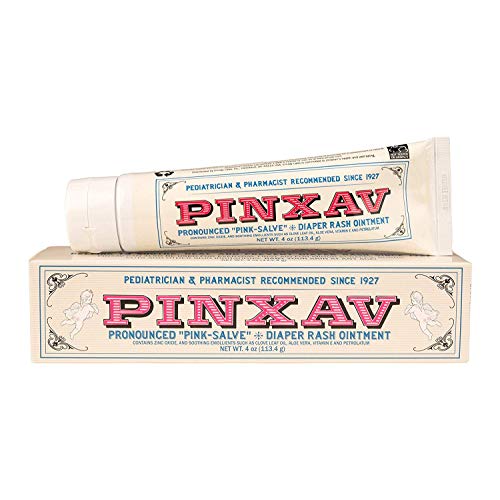 Product Cover PINXAV Healing Cream, Fast Relief for Diaper Rash, Eczema, Chafing, Bed Sores, Acne, Minor Cuts & Burns (4 OZ)