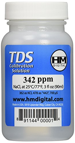 Product Cover HM Digital C342 TDS and EC Calibration Solution, 342 Ppm (NaCl), 90 ml Volume