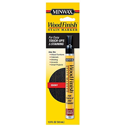 Product Cover Minwax 634900000 Wood Finish Stain Marker, Ebony