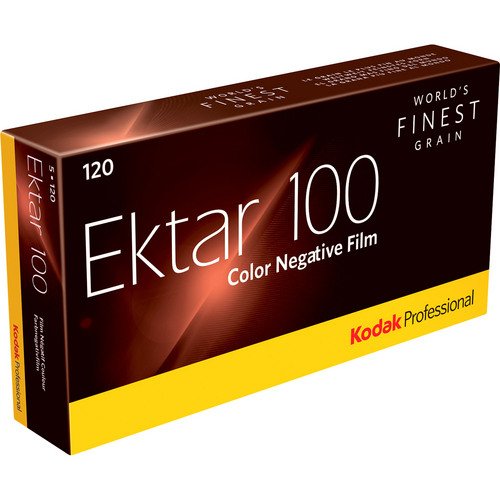 Product Cover Kodak Professional Ektar Color Negative Film ISO 100, 120 Size, Propack of 5, *USA*