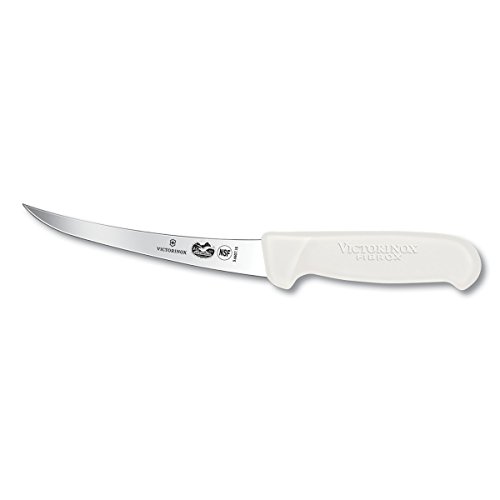 Product Cover Victorinox Swiss Army Cutlery Fibrox Pro Curved Boning Knife, Semi-Stiff Blade, 6-Inch