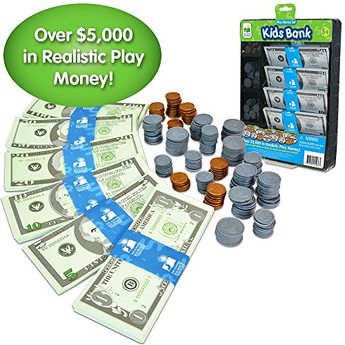 Product Cover The Learning Journey Kids Bank Play Money Set - Preschool Toys & Gifts for Boys & Girls Ages 5 and Up