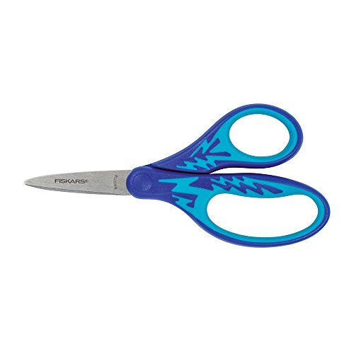 Product Cover Fiskars 5 Inch Left Handed Pointed-tip Kids Scissors, Color Received May Vary