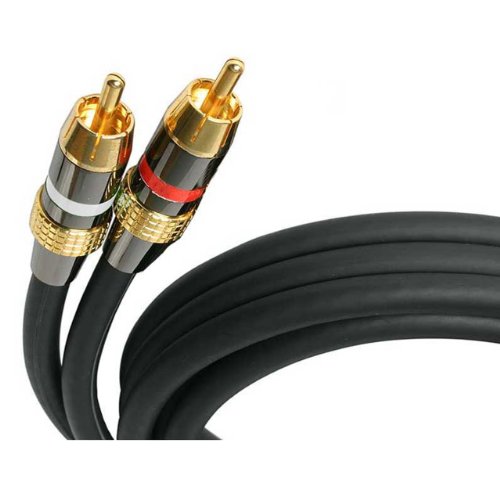 Product Cover Audio Cable - RCA (M) - RCA (M) - 30 ft - Black