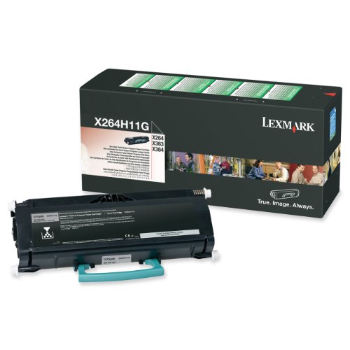 Product Cover Lexmark X264H11G High Yield Return Program Black Toner Cartridge
