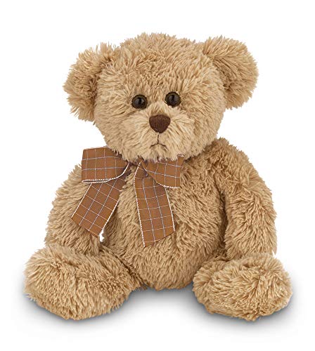 Product Cover Bearington Baby Bensen Brown Plush Stuffed Animal Teddy Bear, 10 inches