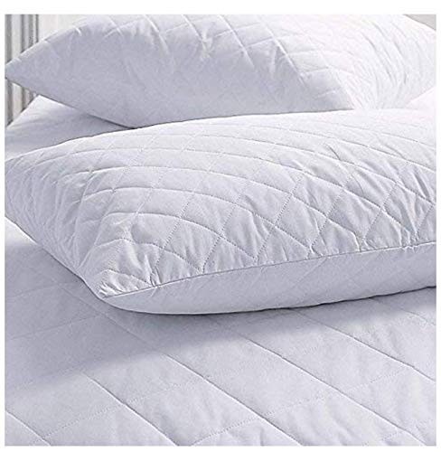 Product Cover SET OF 2 NEW ZIPPERED QUILTED PILLOW COVERS - STANDARD SIZE