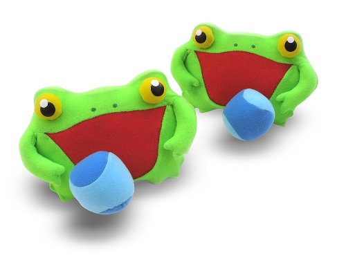 Product Cover Melissa & Doug Sunny Patch Froggy Toss and Grip Catching Game With 2 Balls