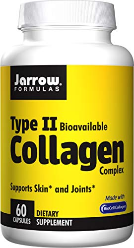 Product Cover Jarrow Formulas Type 2 Collagen, Supports Skin and Joints, 500 mg, 60 Caps