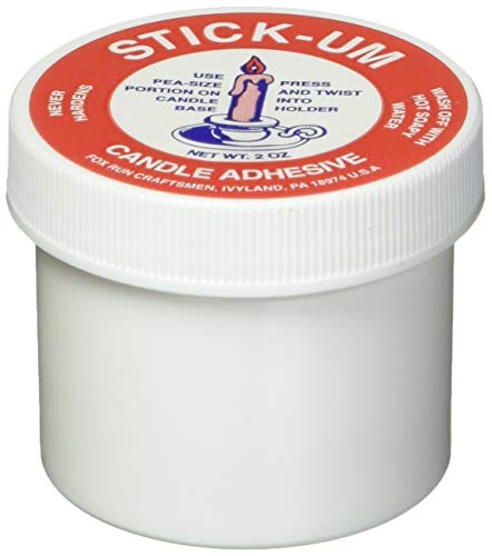 Product Cover Stick-Um Candle Adhesive 2 Ounces Holds Candles Straight