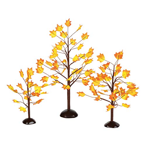 Product Cover Department 56 Village Autumn Maple Trees (Set of 3)